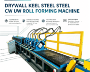 Drywall Keel Steel CW UW Roll Forming Machine