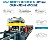 Highway Guardrail Cold Making Machine