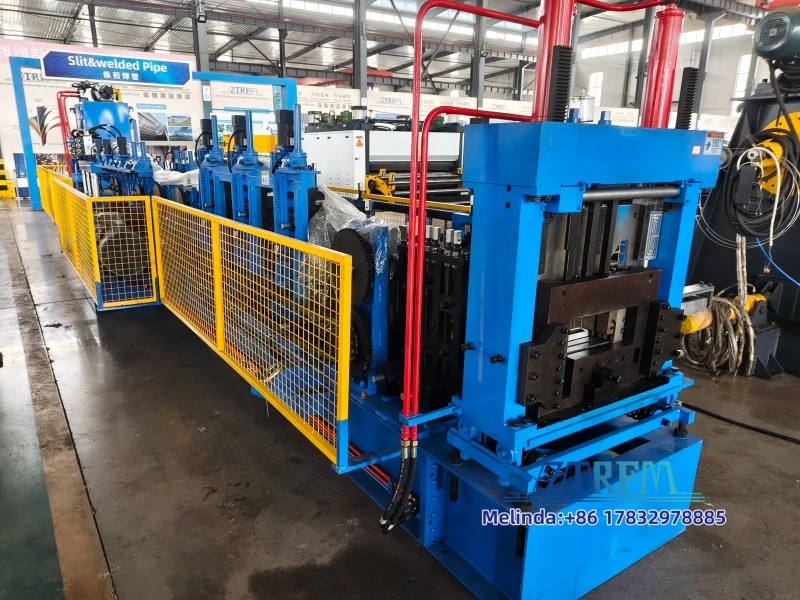 Fully Automatic CZ Interchangeable Roll Forming Machine CZ Purlin Mach - cz purlin machine 13 1790560049 UB1o