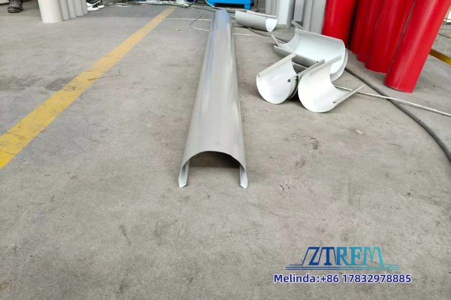 Rain Water Half Round Gutter Roll Forming Machine - gutter machine 2 1789710291 cJ3v