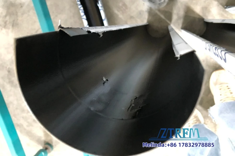 Rain Water Half Round Gutter Roll Forming Machine - gutter machine 7 1789700447 6JA9