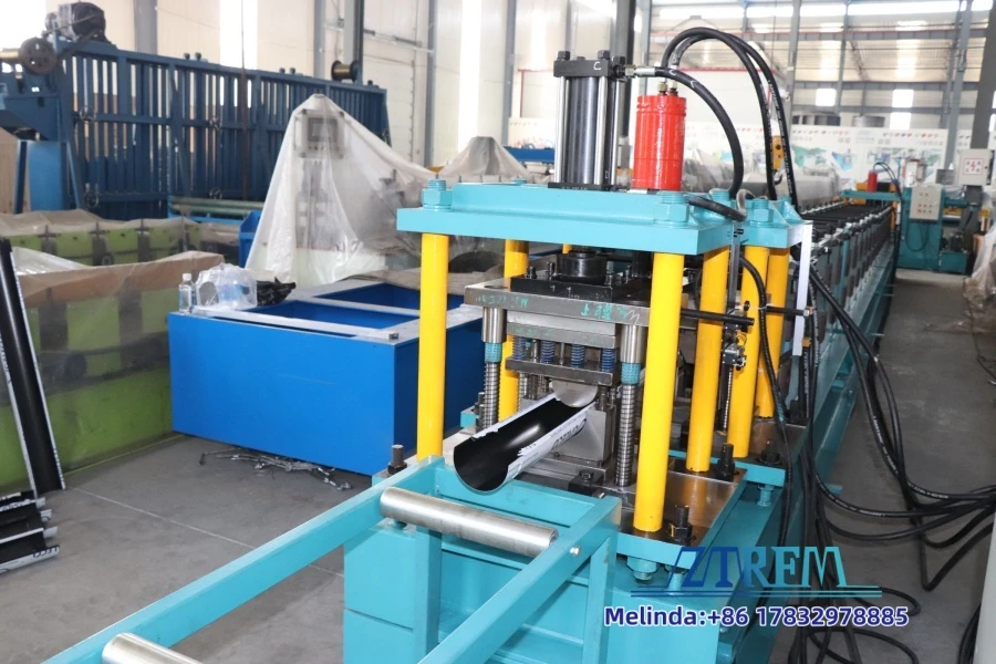 Rain Water Half Round Gutter Roll Forming Machine - gutter machine 8 1789709853 WvCR