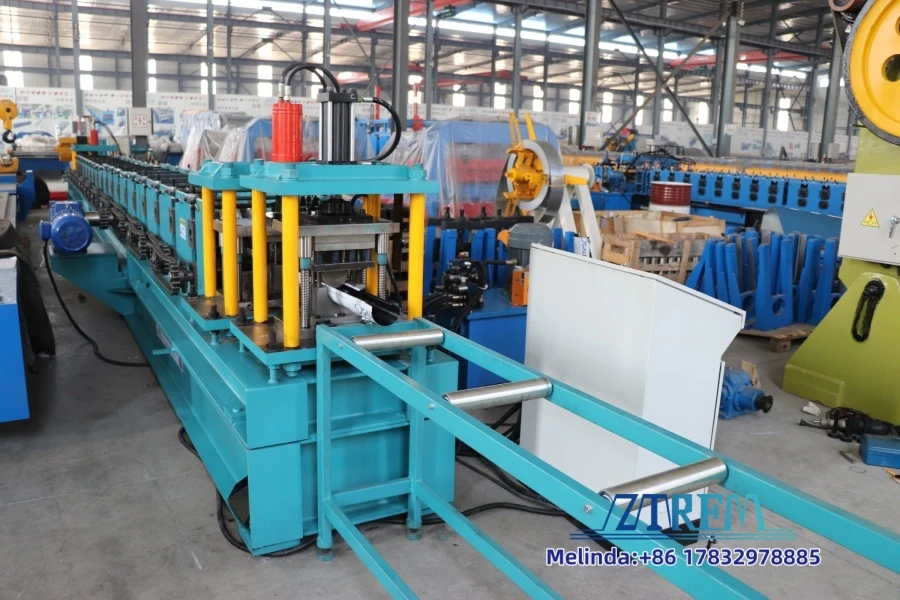 Half Round Gutter Roll Forming Machine 